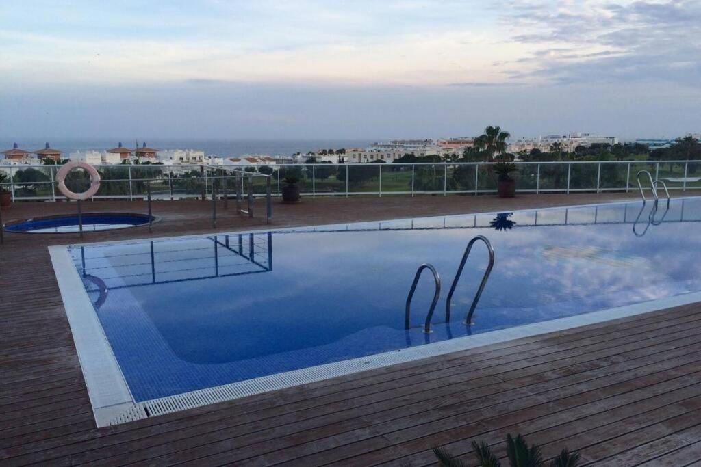 Bonito apartamento en primera línea de campo de golf y vistas al mar Mojácar Exterior foto